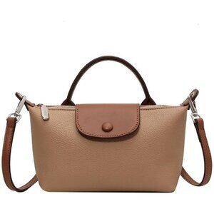 Women's Tan Fashion Retro Quilted Crossbody Autumn New Shoulder Bag